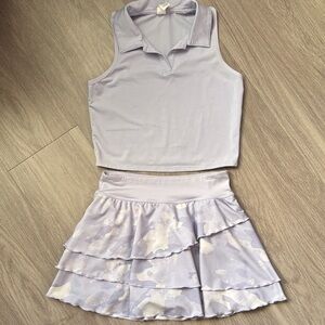 90 Degree By Reflex Kids Lavender Matching Set